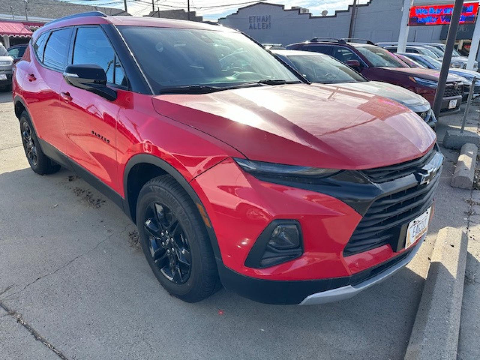 2022 Red /Charcoal Chevrolet Blazer 2LT AWD (3GNKBHR41NS) with an 2.0L L4 DOHC 16 TURBO engine, 9A transmission, located at 3200 1st Avenue North, Billings, MT, 59101, (406) 245-9055, 45.779270, -108.510742 - New Style Chevrolet Blazer 4X4 SUV Available for Purchase or Rent. Power Windows, Power Door Locks, Power Seat, Tilt Steering Column, Cruise Control, Factory LT Color Enhanced Wheels, Low Mileage & Super Fun to Drive! Auto Brokers of Montana/AA&A Auto Rental/Fox Car Rental Billings - Photo #11